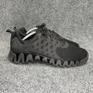 Reebok Zip Pulse 3.0 Shoes Men's‎ Size 10.5 Black Mesh Athletic Running Sneakers